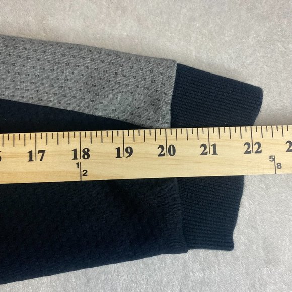 Puma Jacket Mens 2XL Gray Logo Black Full Zip Up Sweater Track Sweatshirt XXL - Picture 8 of 8